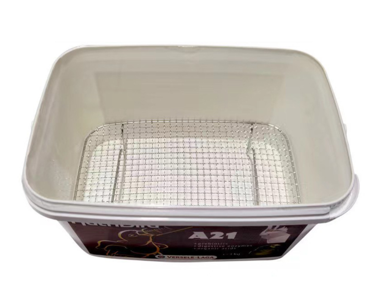 VỈ NUÔI VẸT NON BẰNG INOX 201 (RẤT TIỆN LỢI VÀ DỄ DÀNG VỆ SINH)