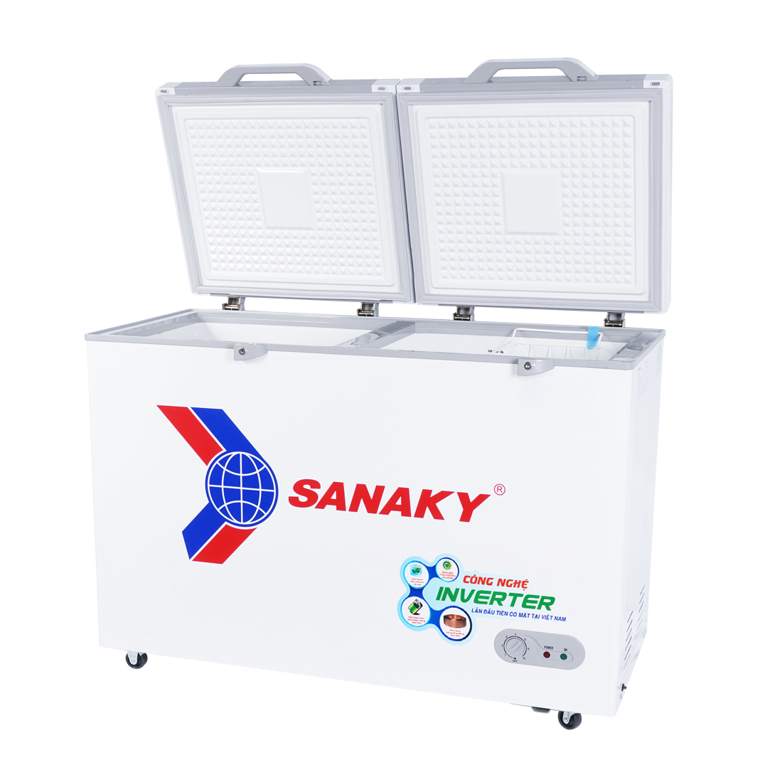 TỦ ĐÔNG INVERTER SANAKY 305 LÍT VH-4099A4K ĐỒNG