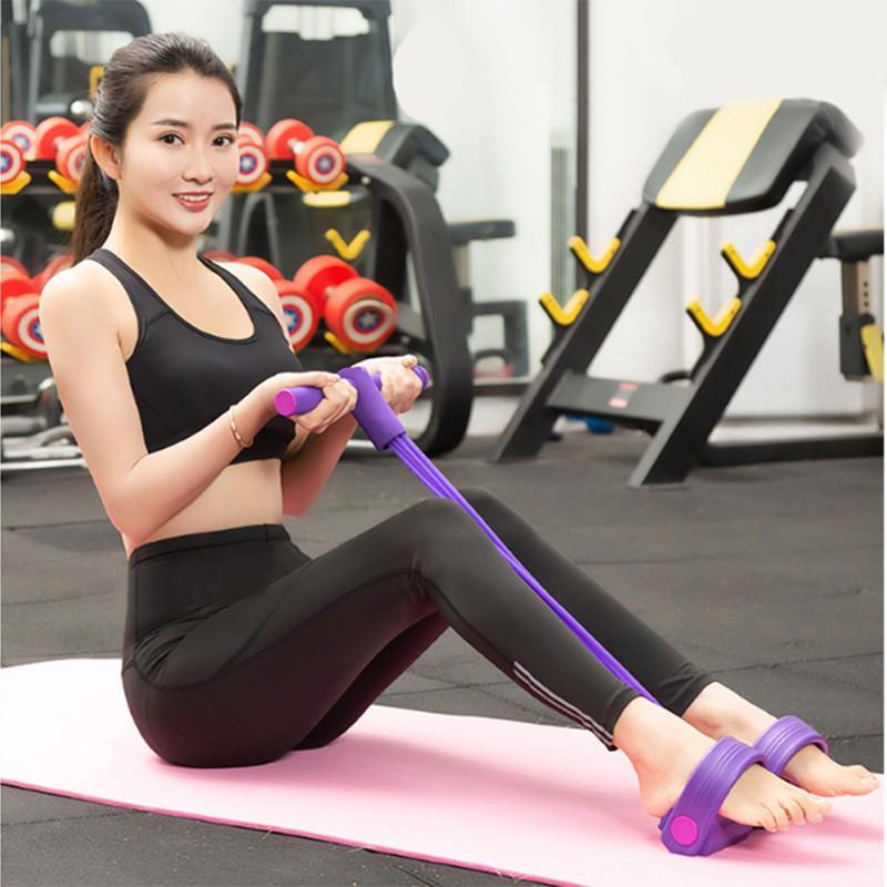 Dây kéo tập thể dục, kéo lưng, tập cơ bụng đa năng tại nhà