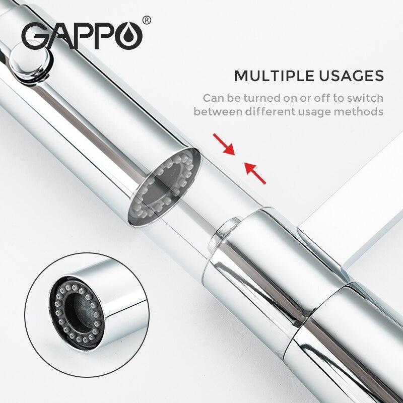 Vòi bếp nóng lạnh cao cấp Gappo G4398-15-Hàng chính hãng