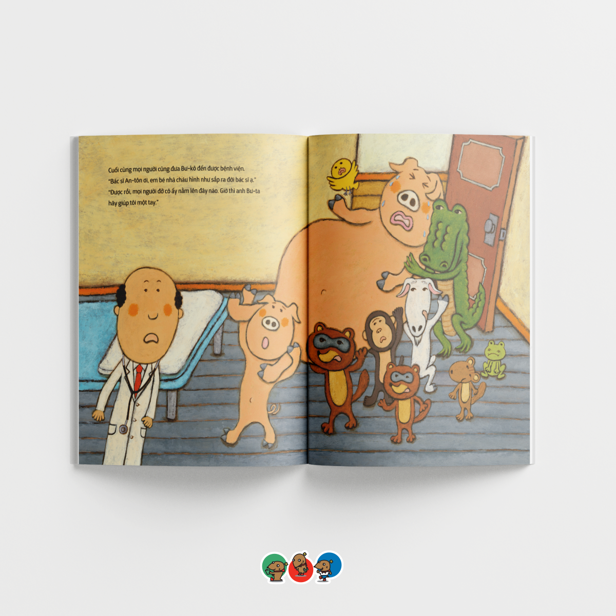 Sách cho bé từ 3 tuổi - Bộ 4 cuốn Phát triển EQ Bác sĩ Anton