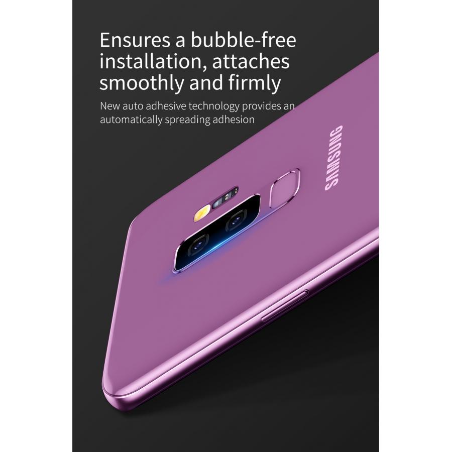 Miếng dán kính cường lực Camera cho Samsung Galaxy S9 chính hãng Baseus chống trầy xước tuyệt đối - Hàng Chính Hãng