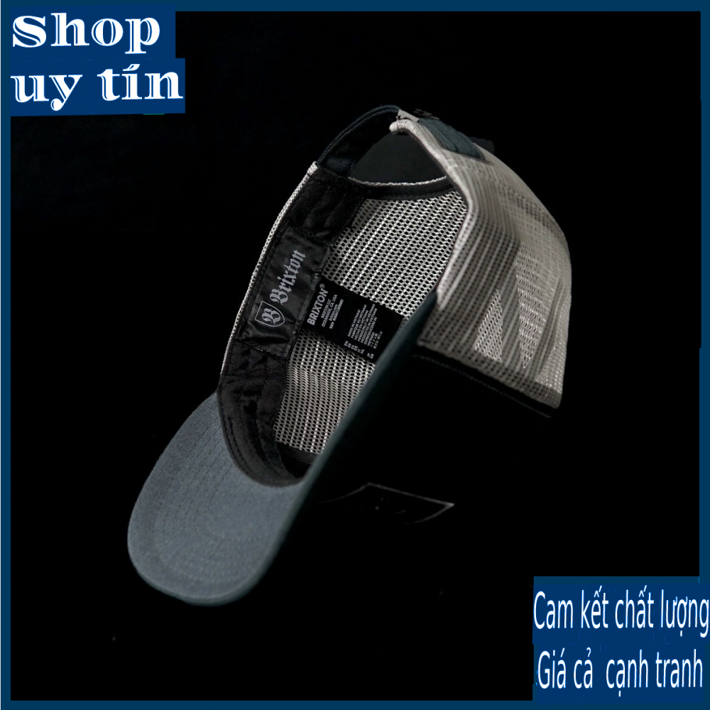 Freeship - MŨ NÓN KẾT LƯỠI TRAI SNAPBACK BT XANH ĐEN PHỐI LƯỚI THỜI TRANG NAM NỮ CAO CẤP