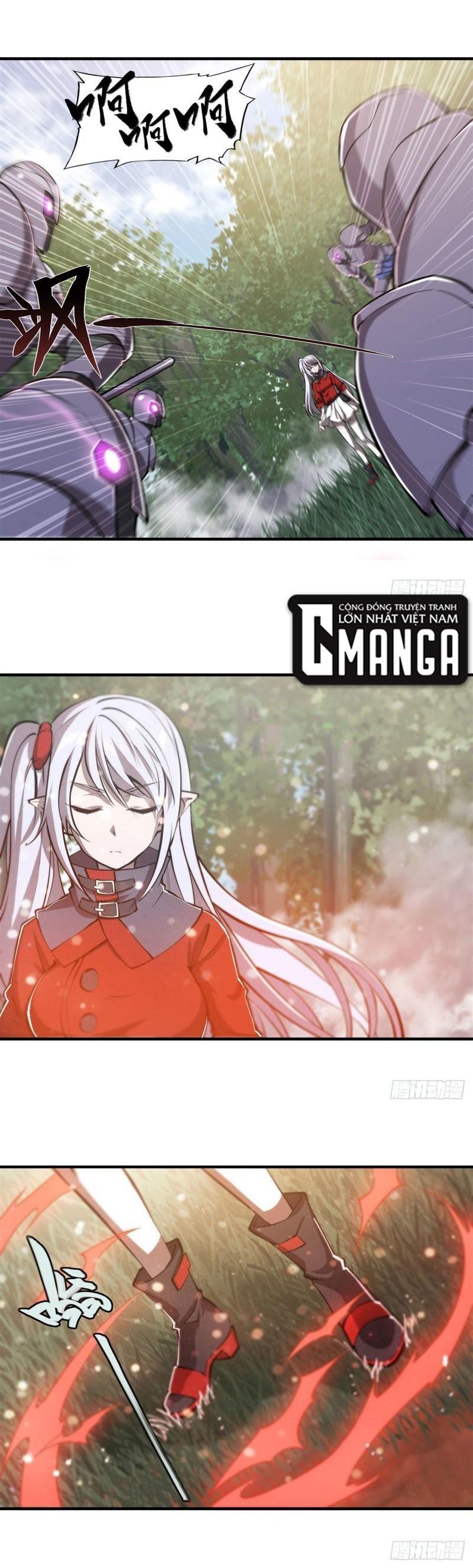 huyết cơ và kỵ sĩ chapter 219 13