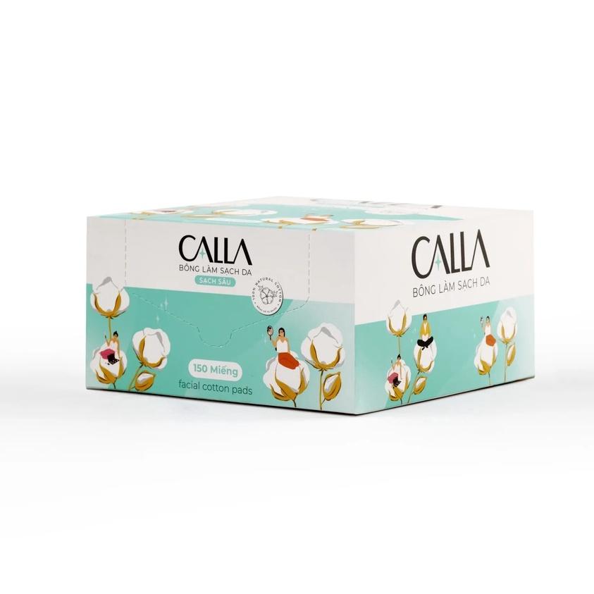 Combo 3 Hộp Bông làm sạch da Bông Bạch Tuyết Calla Sạch Sâu