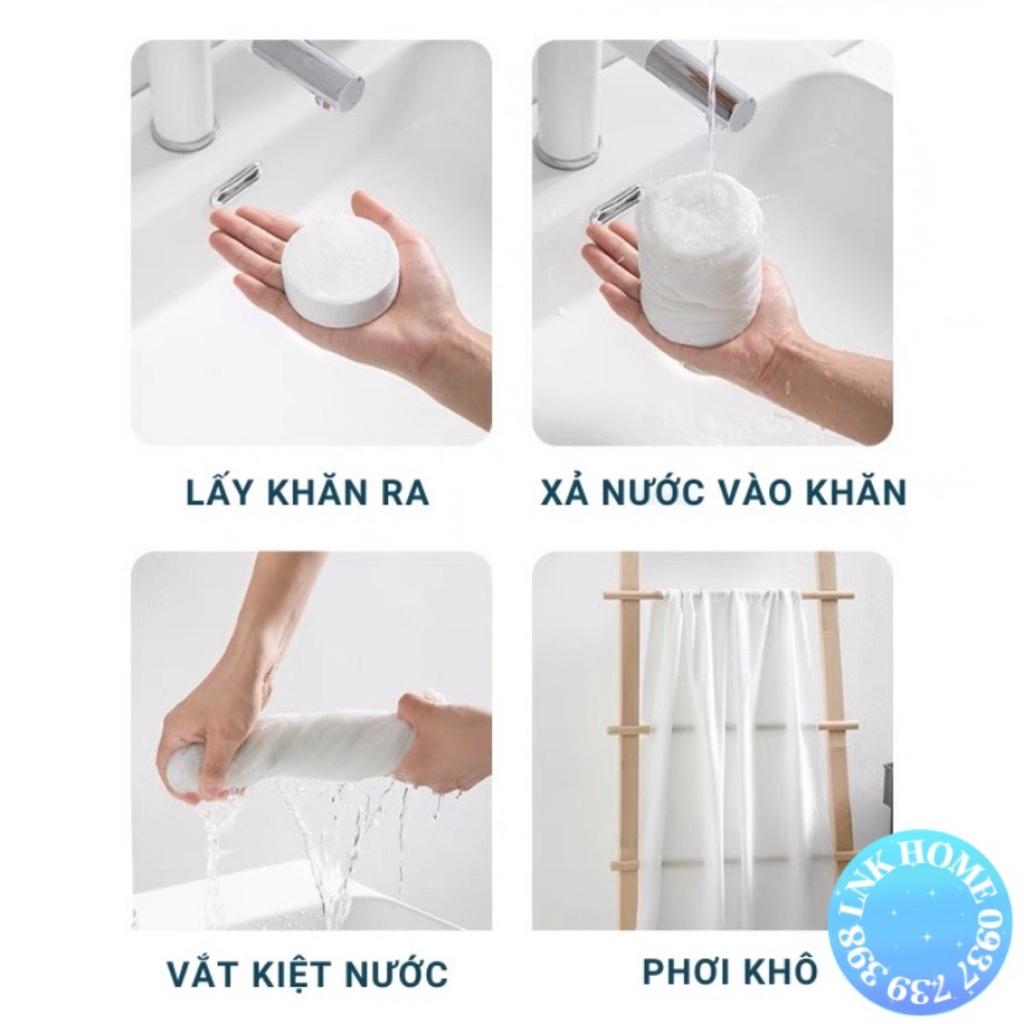 Khăn Tắm Viên Nén, Khăn Tắm Du Lịch Siêu Tiện Lợi (70cmx140cm)