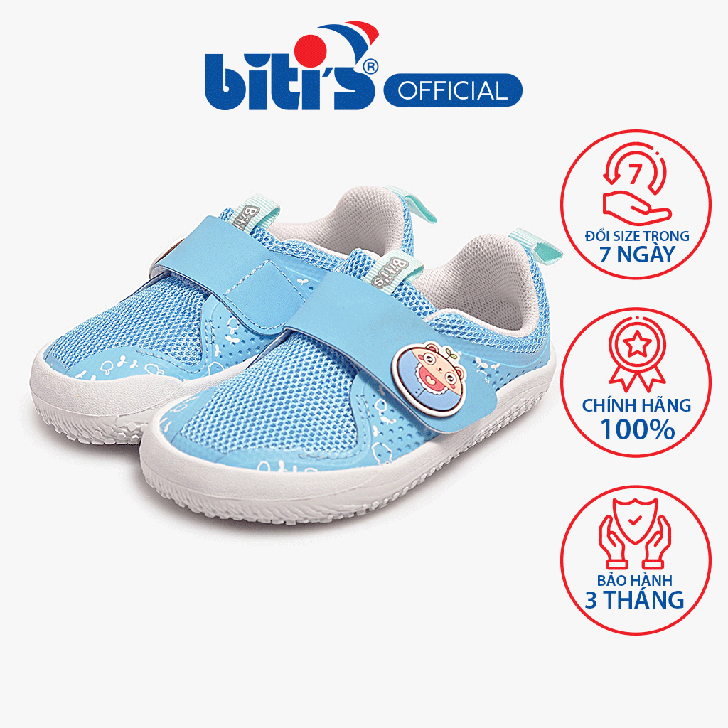 Giày thể thao thông dụng tập đi Bé Trai Biti's BSB006200XDG (Xanh dương)