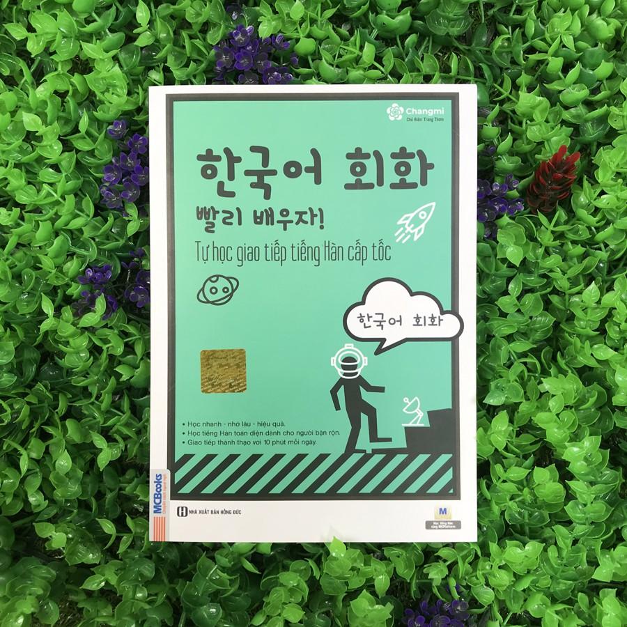 Sách - Tự Học Giao Tiếp Tiếng Hàn Cấp Tốc