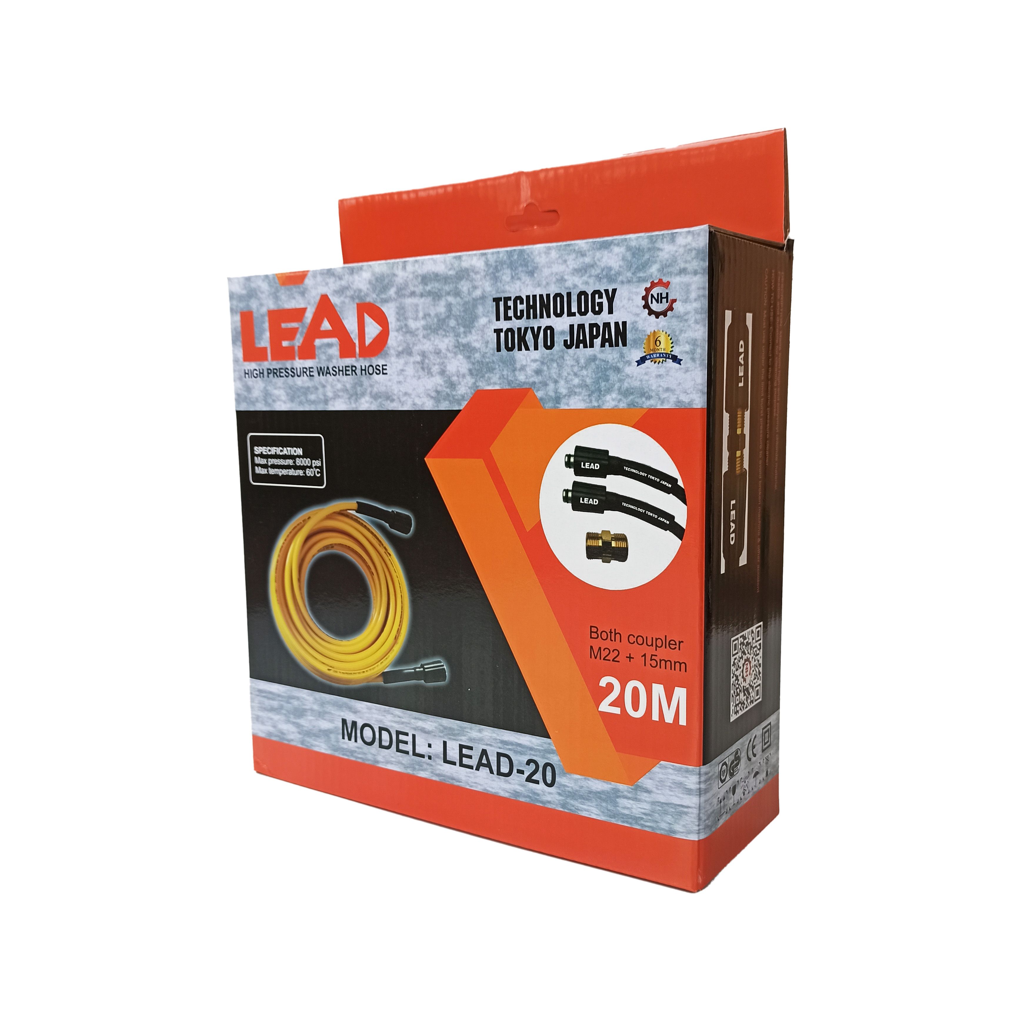 Dây Áp Lực LEAD-20M (Dùng cho máy rửa xe)