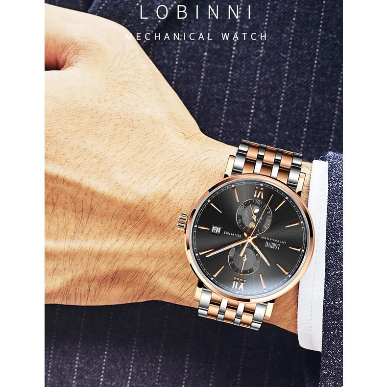 Đồng hồ nam chính hãng LOBINNI L1022-6