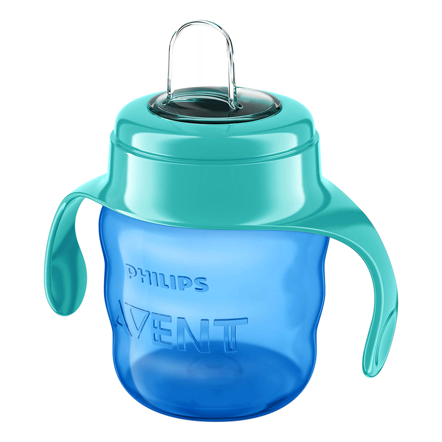 Bình Tập Uống Cho Trẻ Philips Avent 551.05 (200ml) - Màu Xanh