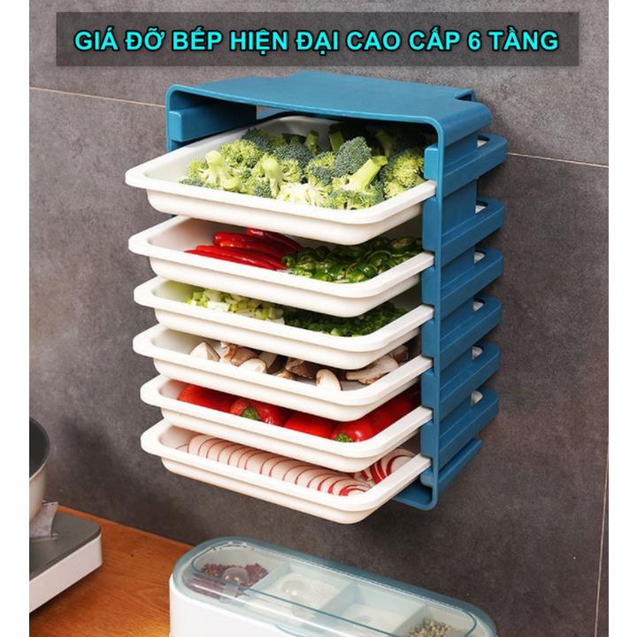 Kệ NHÀ BẾP 6 TẦNG HIỆN ĐẠI CAO CẤP