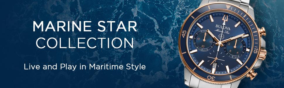 Bulova Marine Star Collection