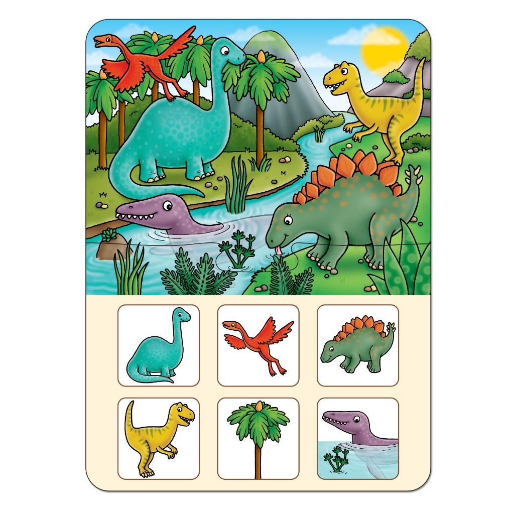 Trò chơi trí tuệ Dinosaur Lotto - Orchard Toys giúp trẻ phát triển kỹ năng quan sát và ghi nhớ