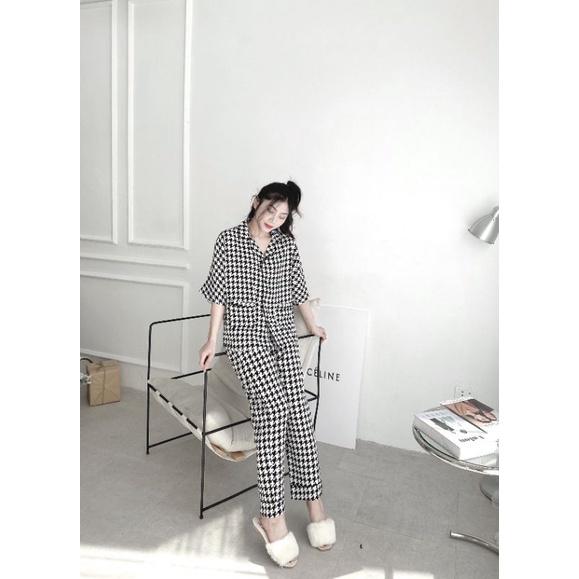 Bộ ngủ LỤA MANGO cánh dơi hot hit CỘC DÀI