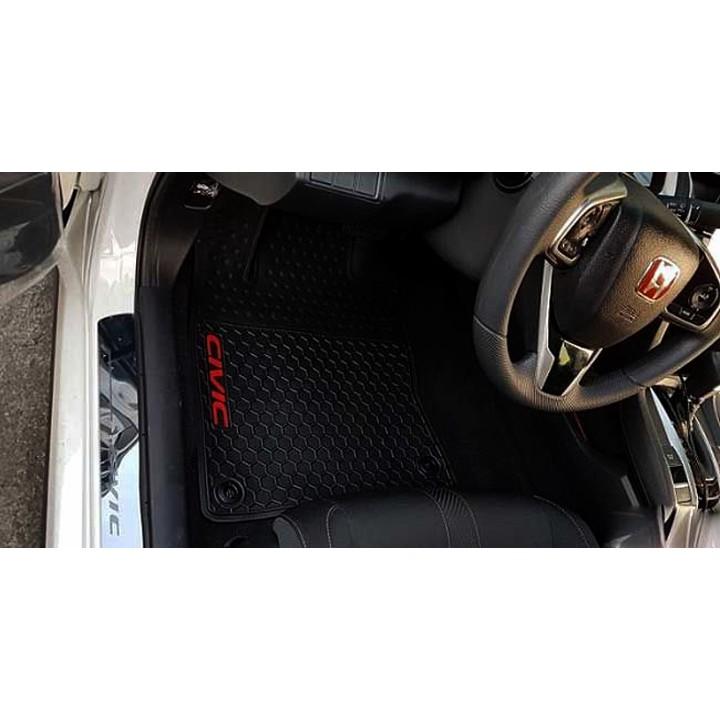 Thảm sàn, lót sàn cao su 3D cho Honda Civic 2016-2019