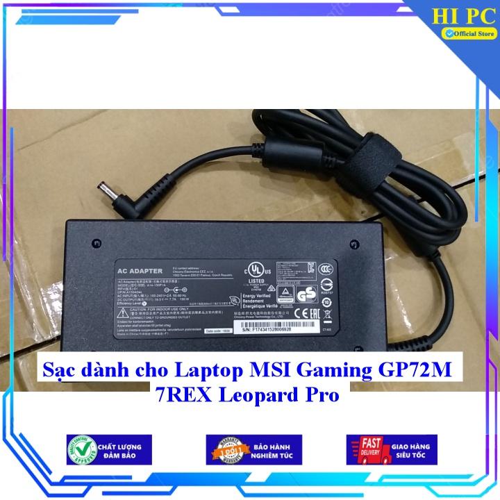 Sạc dành cho Laptop MSI Gaming GP72M 7REX Leopard Pro - Hàng Nhập khẩu