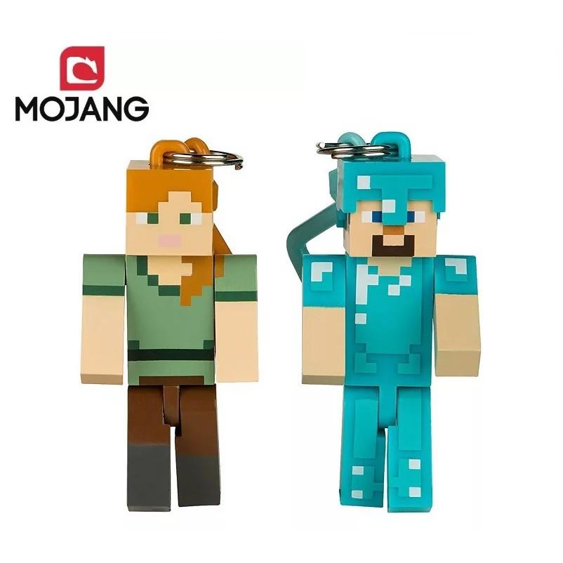 Combo móc khóa minecraft chính hãng Mojang mẫu 2