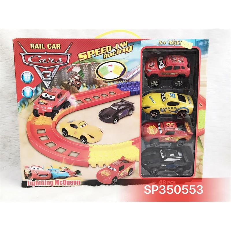 Đồ Chơi Hộp ray xe lửa pin 4C xe car , A1-2 - SP350553