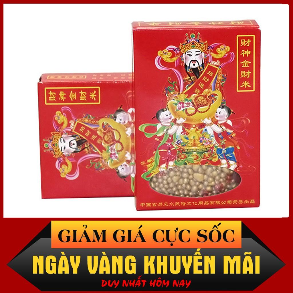 Gạo Vàng Thần Tài - Vật Phẩm Phong Thủy Chiêu Tài Lộc Trên Ban Thờ Thần Tài - Mang May Mắn Cho Ngày Vía Thần Tài