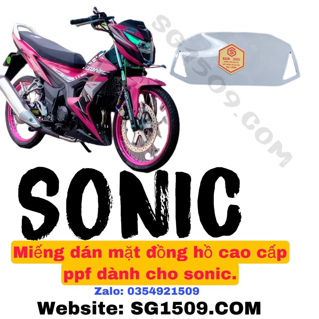 MIẾNG DÁN MẶT ĐỒNG HỒ XE MÁY PPF DÀNH CHO SONIC CHỐNG TRẦY XƯỚC TỪ SG1509