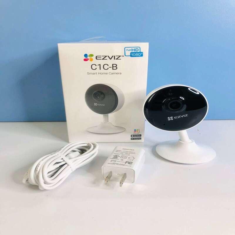 Camera wifi Ezviz C1C B -1080P Đàm thoại 2 chiều,Tích hợp míc thu âm thanh, Hình ảnh Full HD - Hàng chính hãng