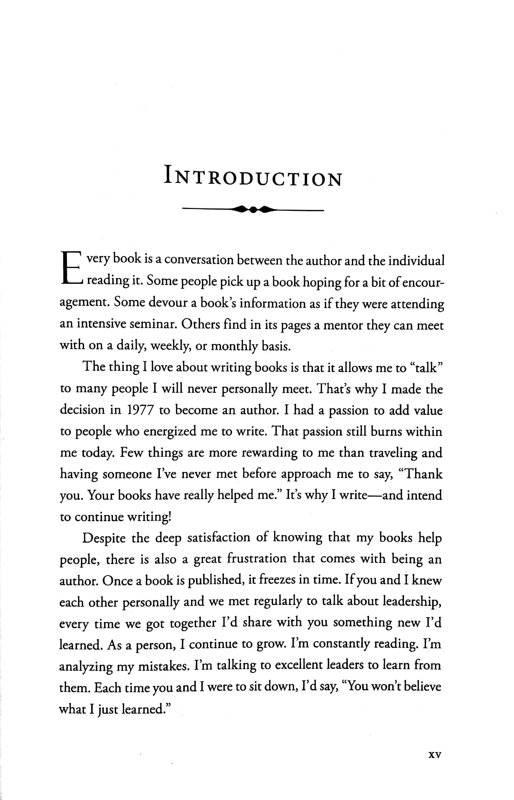 The 21 Irrefutable Laws Of Leadership: Follow Them And People Will Follow You