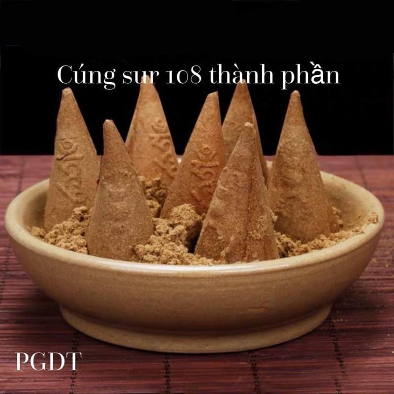 Bộ cúng sur đầy đủ (hương nhang kèm luôn thực phẩm chỉ việc đốt)