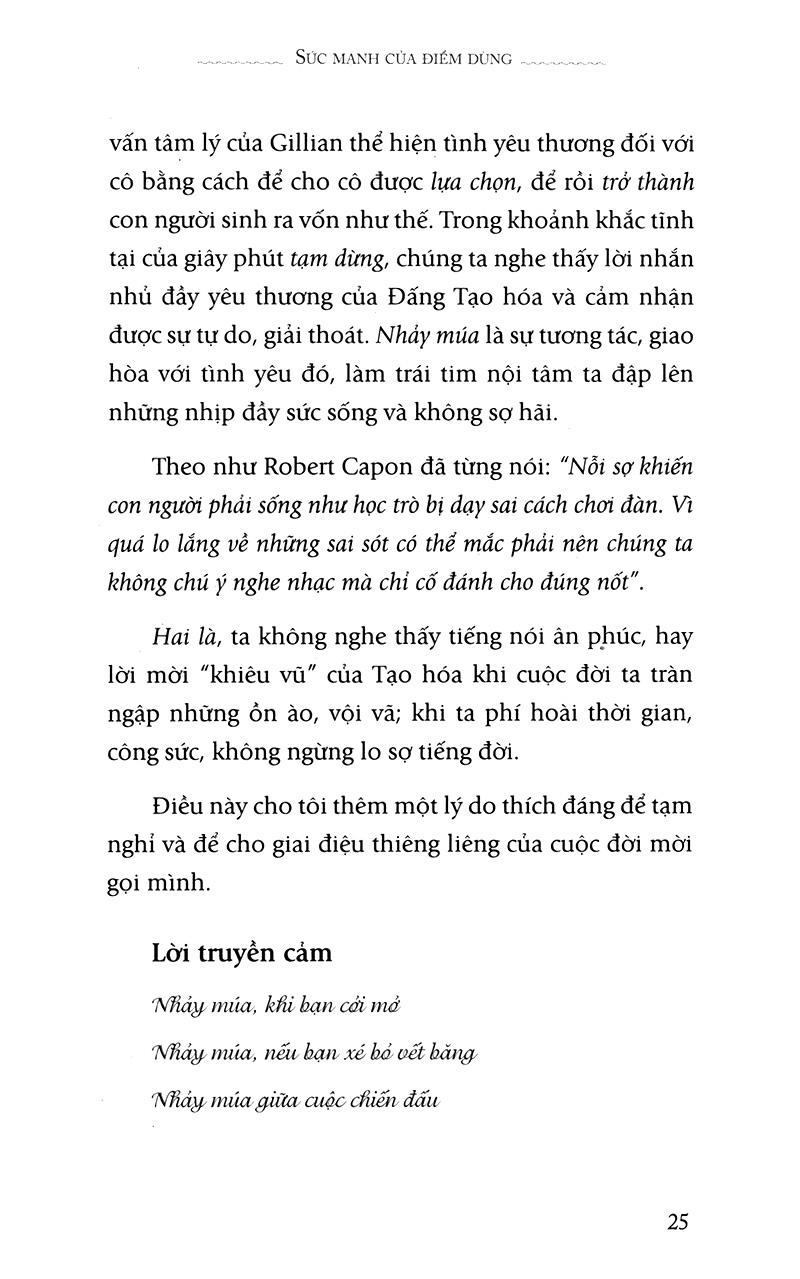 Sức Mạnh Của Điểm Dừng (Tái Bản)