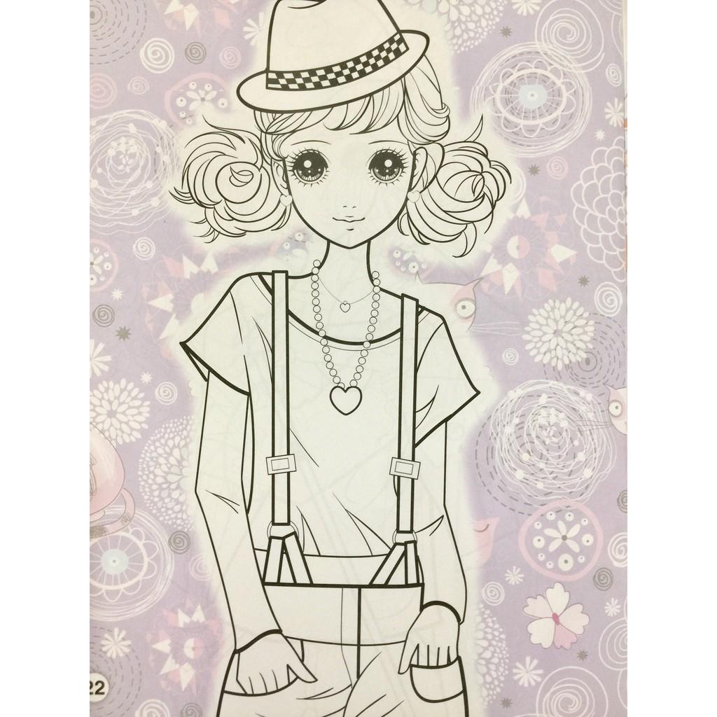 Tô Màu Công Chúa Xinh Đẹp Công Chúa Nhạc Pop - Bản Quyền