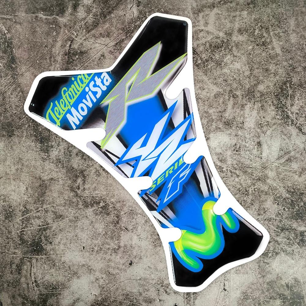 Decal Sợi Carbon 5D Dán Nắp Bình Xăng Xe Mô Tô YAMAHA YZF Series