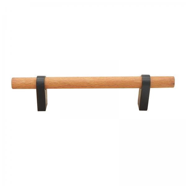 4X Modern Simple and Stylish Solid Wood Handles for Cabinets Furniture Wardrobe