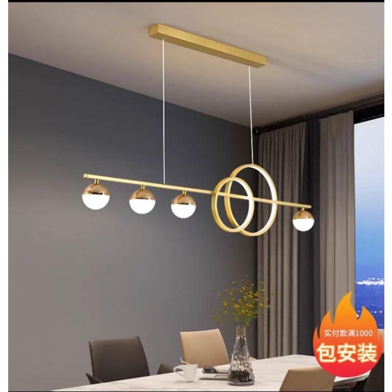 Đèn thả 3 chế độ ánh sáng phong cách Bắc Âu kiểu dáng hiện đại, Đèn decor, đèn bàn ăn, đèn trang trí - KN06