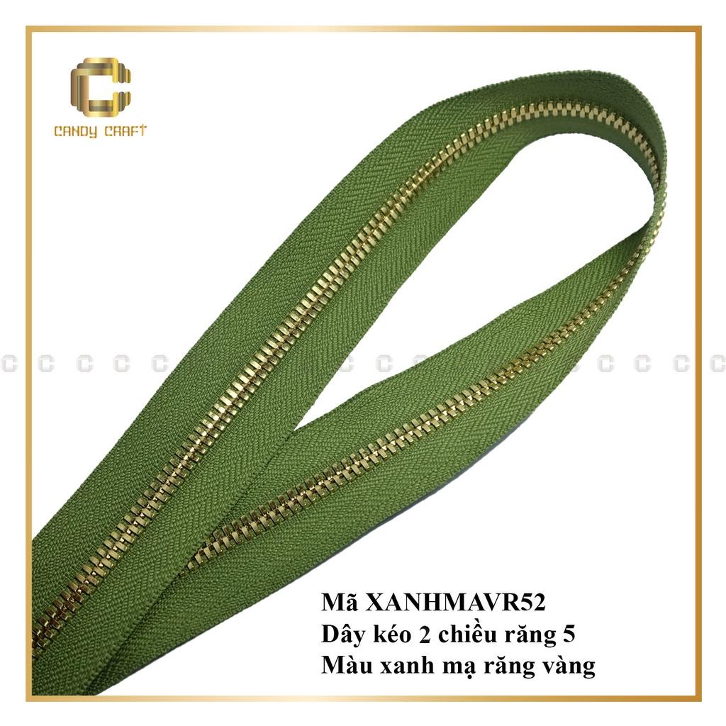 Dây kéo 2 chiều răng 5