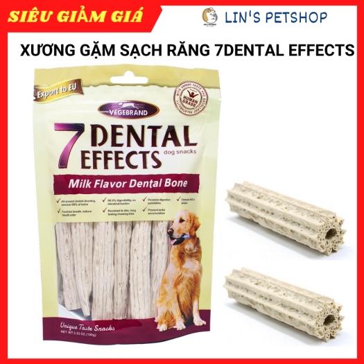 Xương gặm sạch răng thơm miệng cho chó 7 Dental Effects (15gr/cây) phù hợp các bé từ 2 tháng tuổi