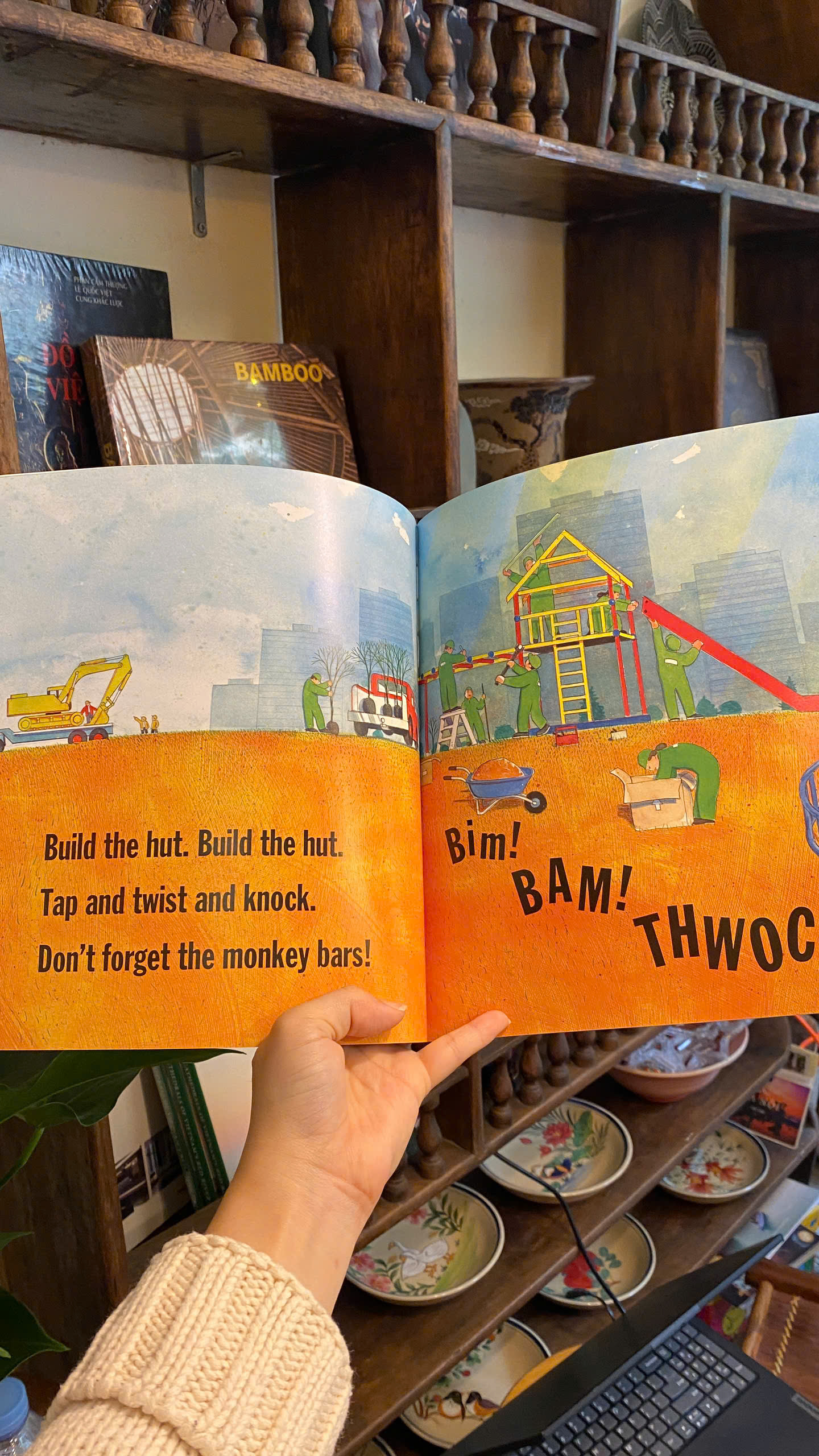 Sách - Demolition: A Rhyming Construction Book by Sally Sutton | English Children's Picture Book