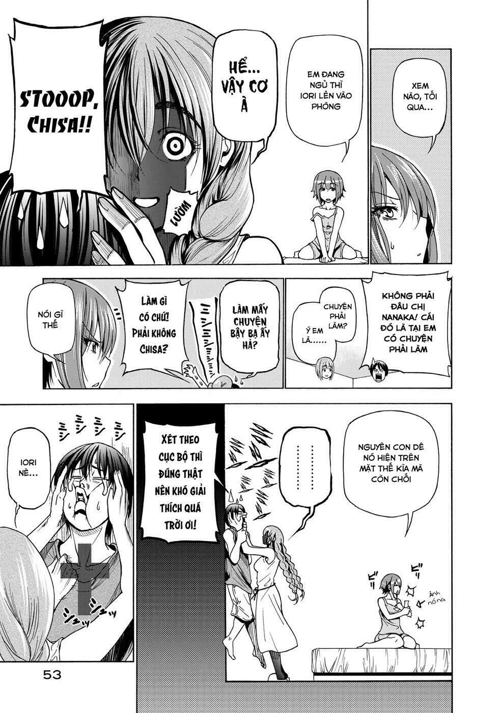 cô gái thích lặn - grand blue chapter 27 7