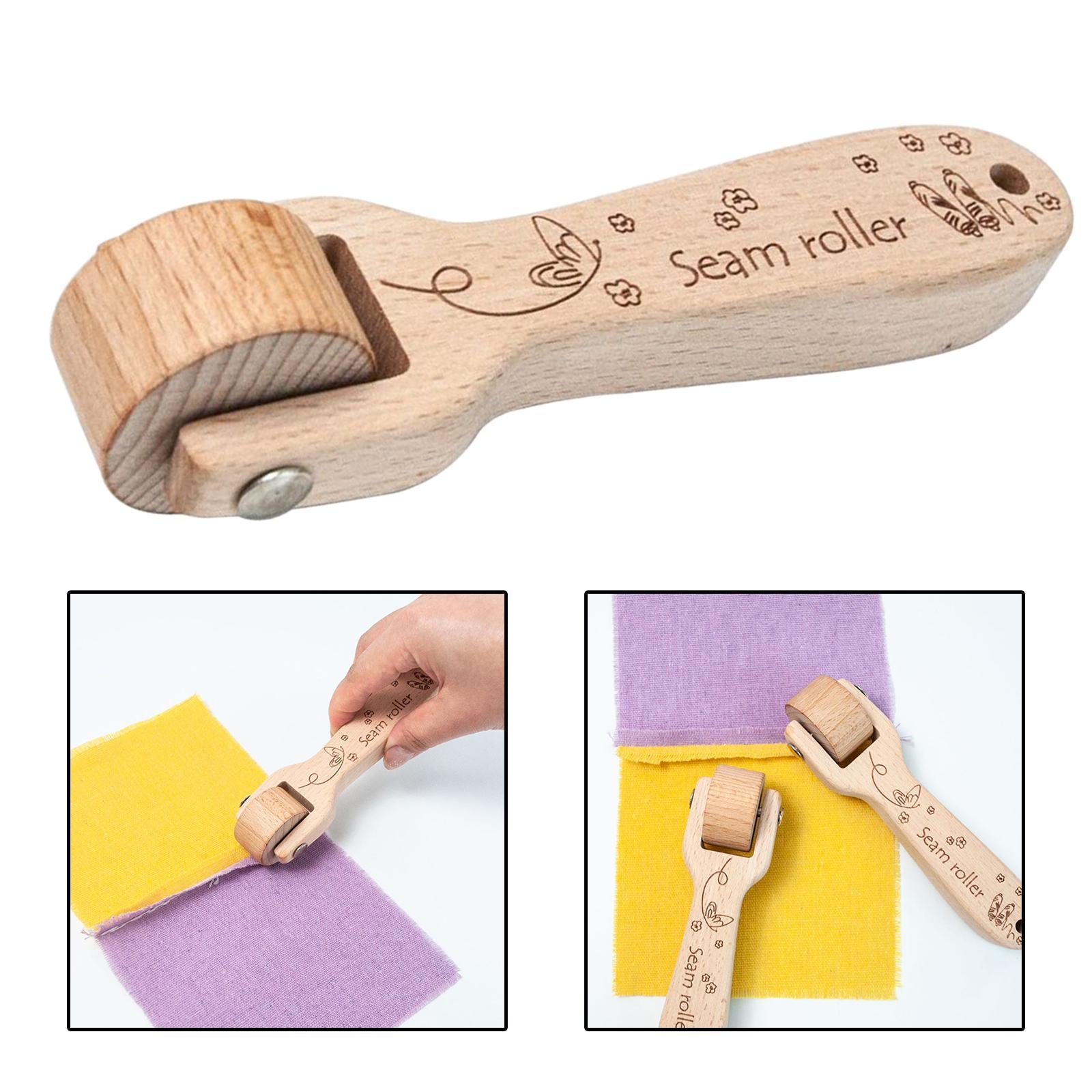 Seam Roller Portable Sewing Tools Fittings Durable Supplies Decoration DIY Creasing Craft Professional for Household Quilting Print