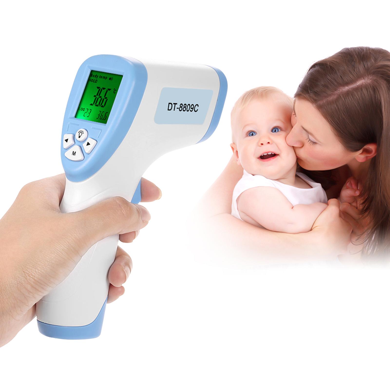 Nhiệt kế hồng ngoại cơ thể, Màn hình kỹ thuật số LCD có đèn nền, Nhẹ và di động để sử dụng