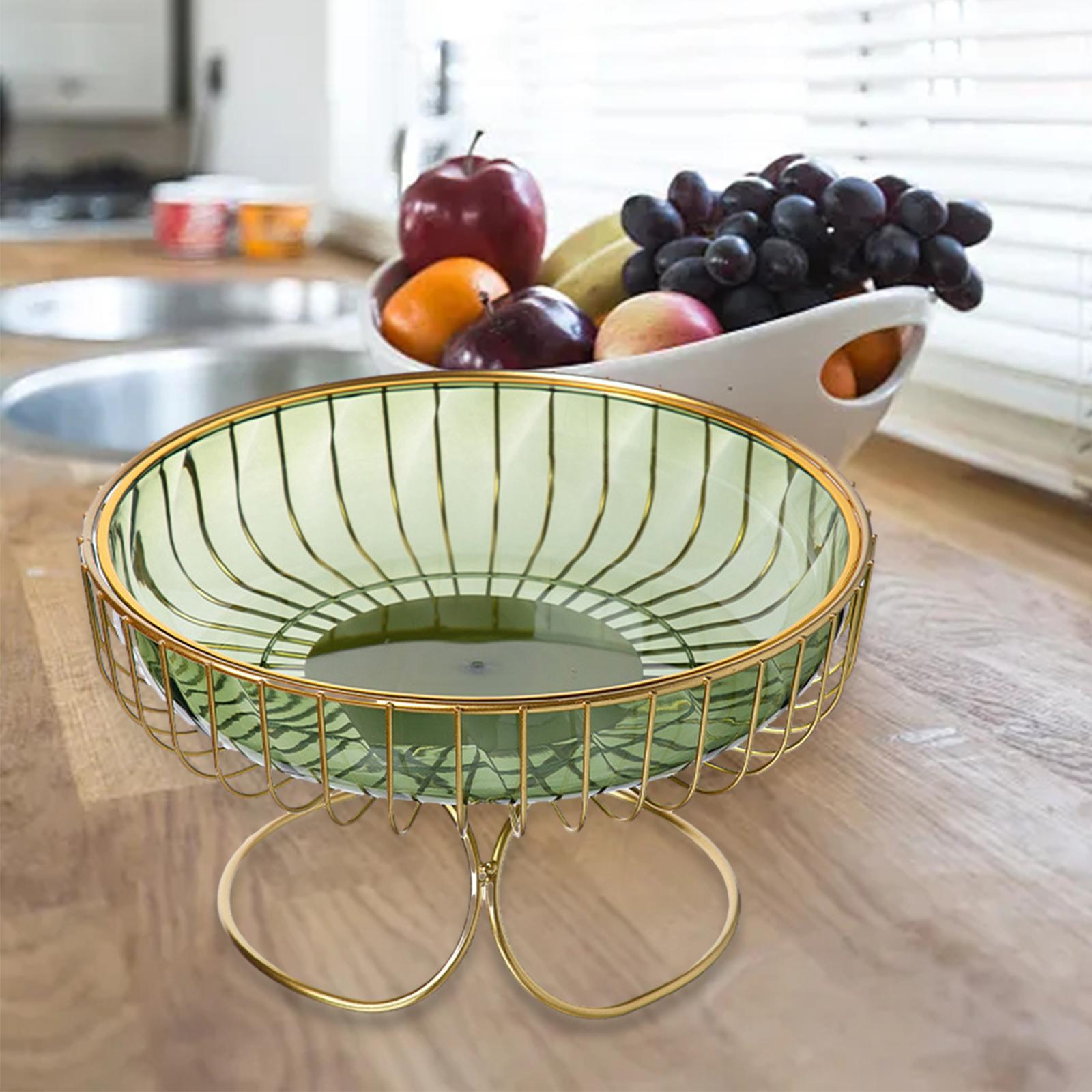 Countertop Fruit Holder Fruit Storage Basket Home Decor Fruit and Vegetables Holder Fruit Basket Fruit Bowl for Party Holiday