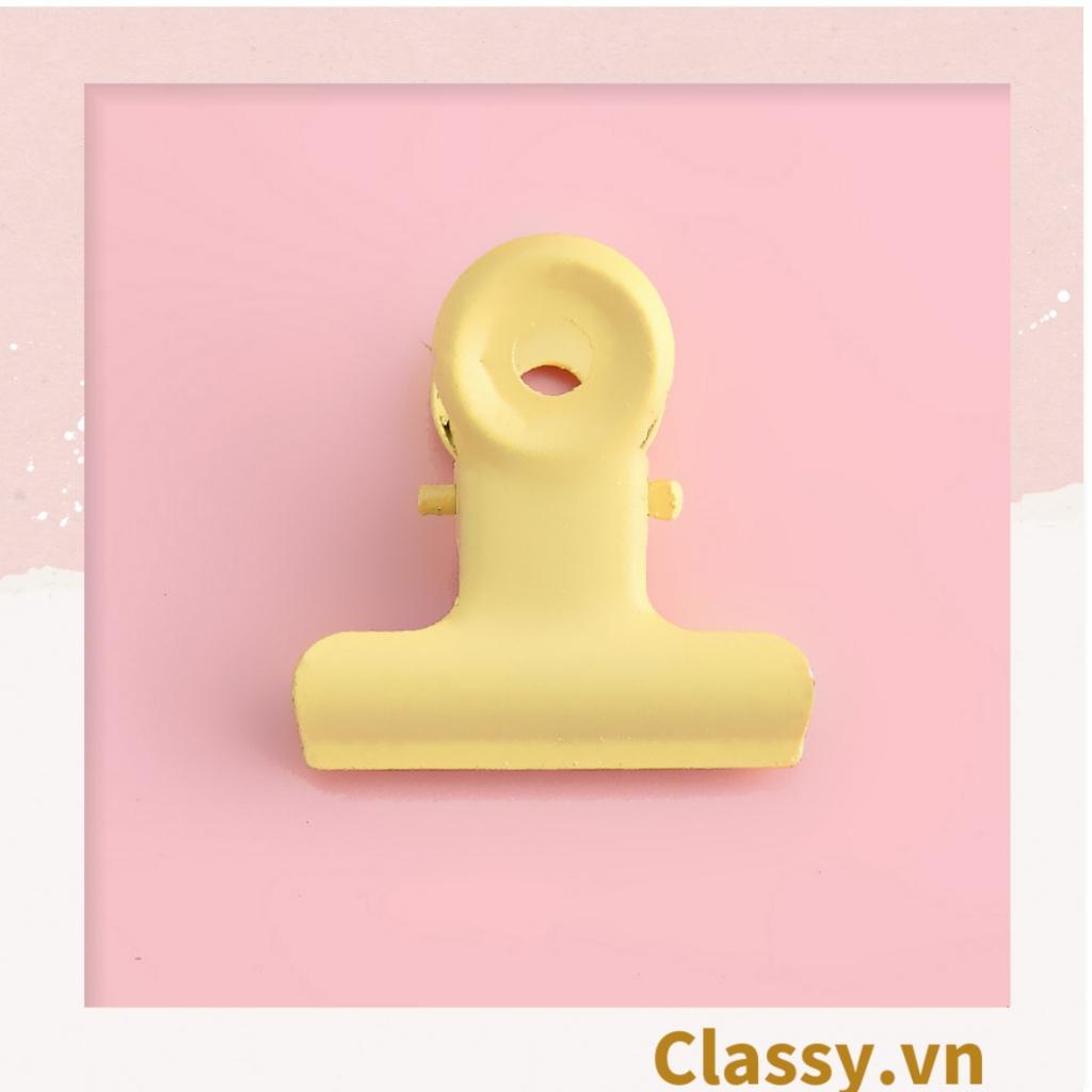 Kẹp giấy Classy màu pastel, sử dụng kẹp dấu trang, kẹp giấy ,văn phòng phẩm sáng tạo tiện lợi PK1092