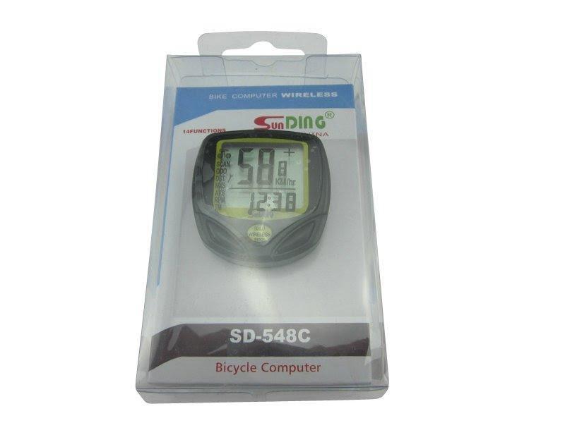 Đồng hồ tốc độ xe đạp không dây SunDing 548C1