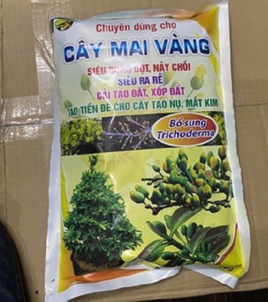 Phân Bón Mai chuyên dùng chăm sóc cây Mai và cây Đào (nảy chồi, bung đọt, phân mai)