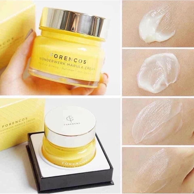 Kem Dưỡng Trắng Và Cấp Ẩm Da Ban Đêm Forencos Wonderwerk Marula Cream