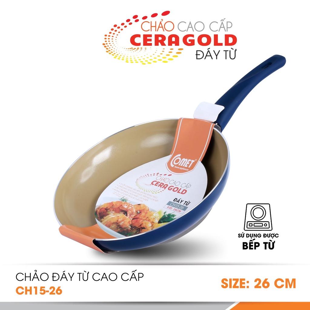 Chảo từ chống dính cao cấp Ceragold Comet CH15-20 - Màu Ngẫu Nhiên - Hàng Chính Hãng