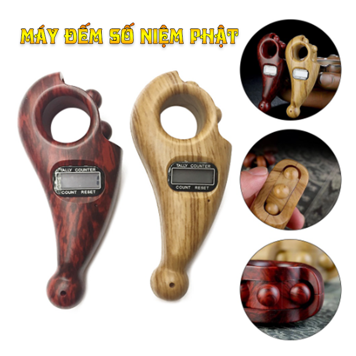 Máy Đếm Số Niệm Phật, Máy Bấm Số Niệm Phật, Máy Niệm Phật Tại Gia, Máy Kí Số Niệm Phật - Màn Hình LED Sắc Nét