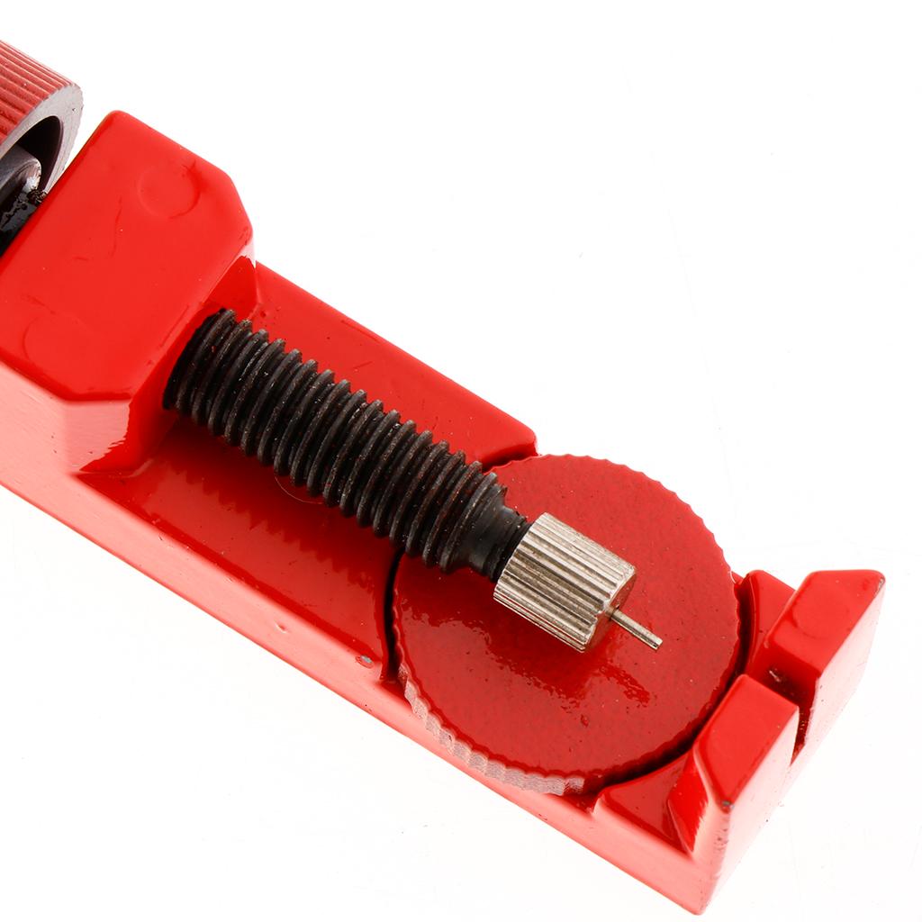 Watch Band Strap Link Remover Replacement Pins Watch Repair Tool Red Tone B8