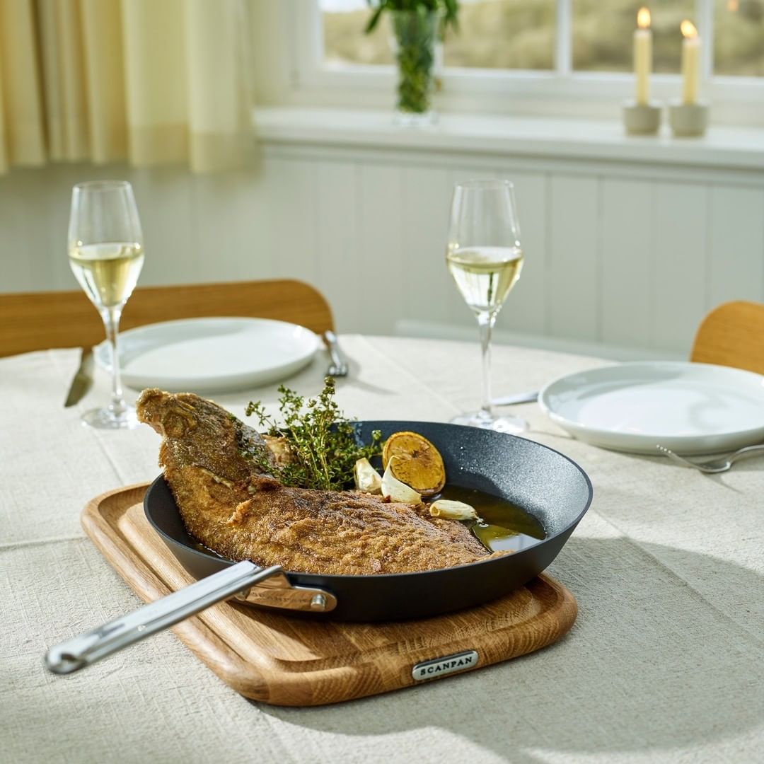 Chảo chống dính đáy từ Scanpan TechnIQ 22cm 54002200, sản xuất tại Đan Mạch, bảo hành lớp chống dính 3 năm