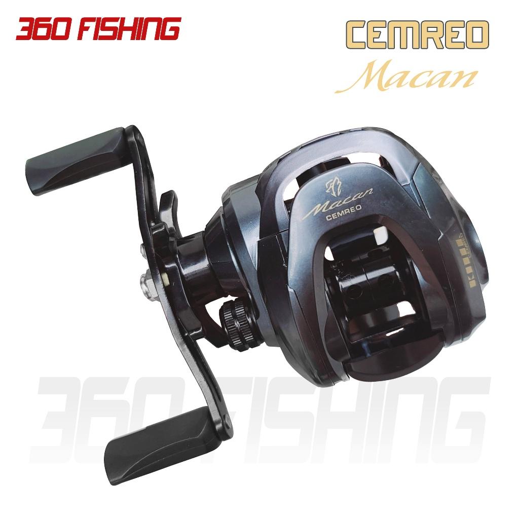 Máy Câu Ngang Cemreo Macan Máy Câu Lure Cao Cấp Tải Cá 8Kg AnhNamFishing