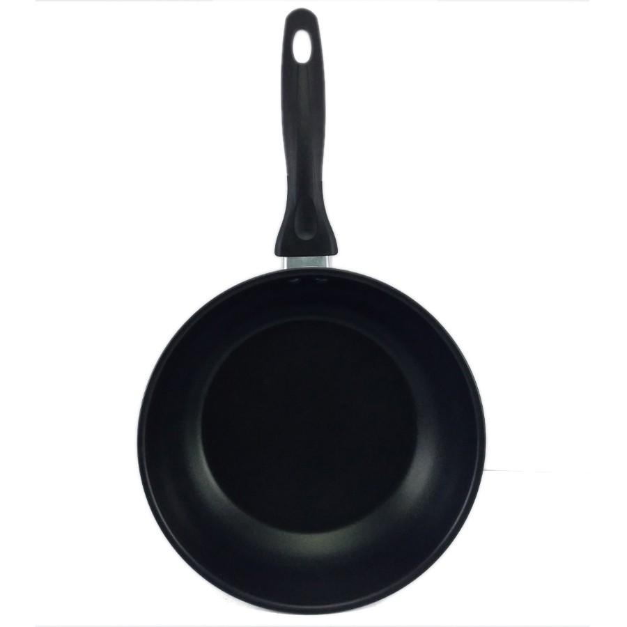 Chảo chống dính inox 3 đáy Rainy 24cm cán nhựa